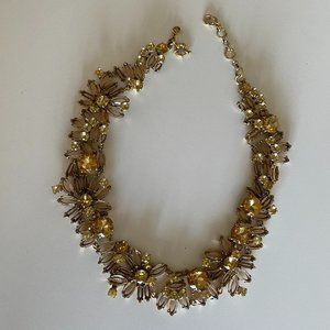 J. Crew necklace (gold, amber tones)